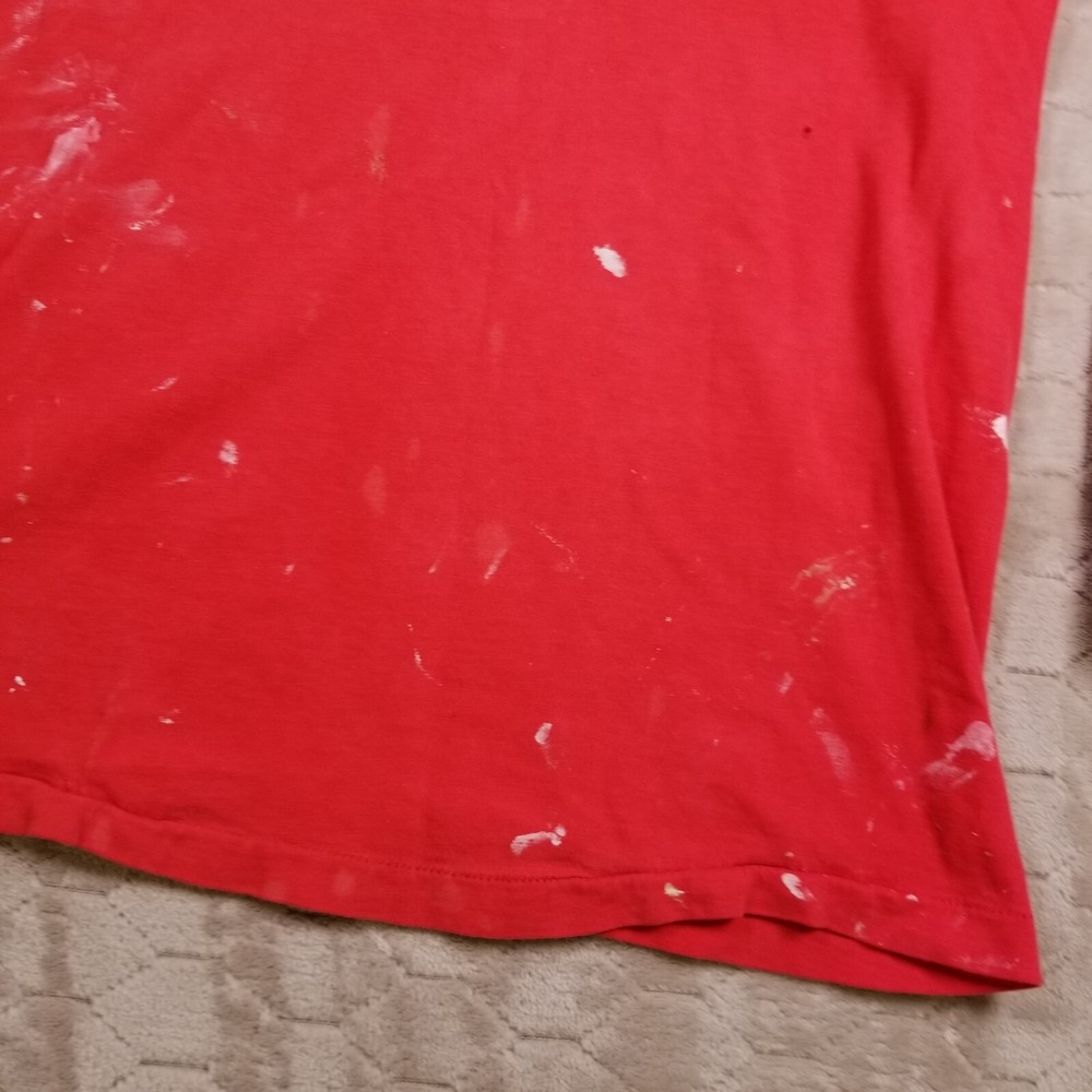 VTG 1987 Winter Carnival Shirt Sz Lg Greek Formal Party Pi Kappa Alpha PAINTED - Picture 4 of 15